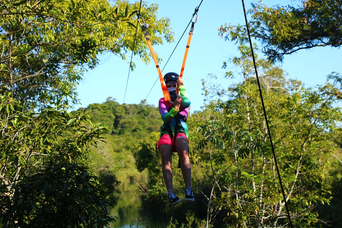 Tirolesa do Formoso Adventure no Parque Ecológico do Rio Formoso 