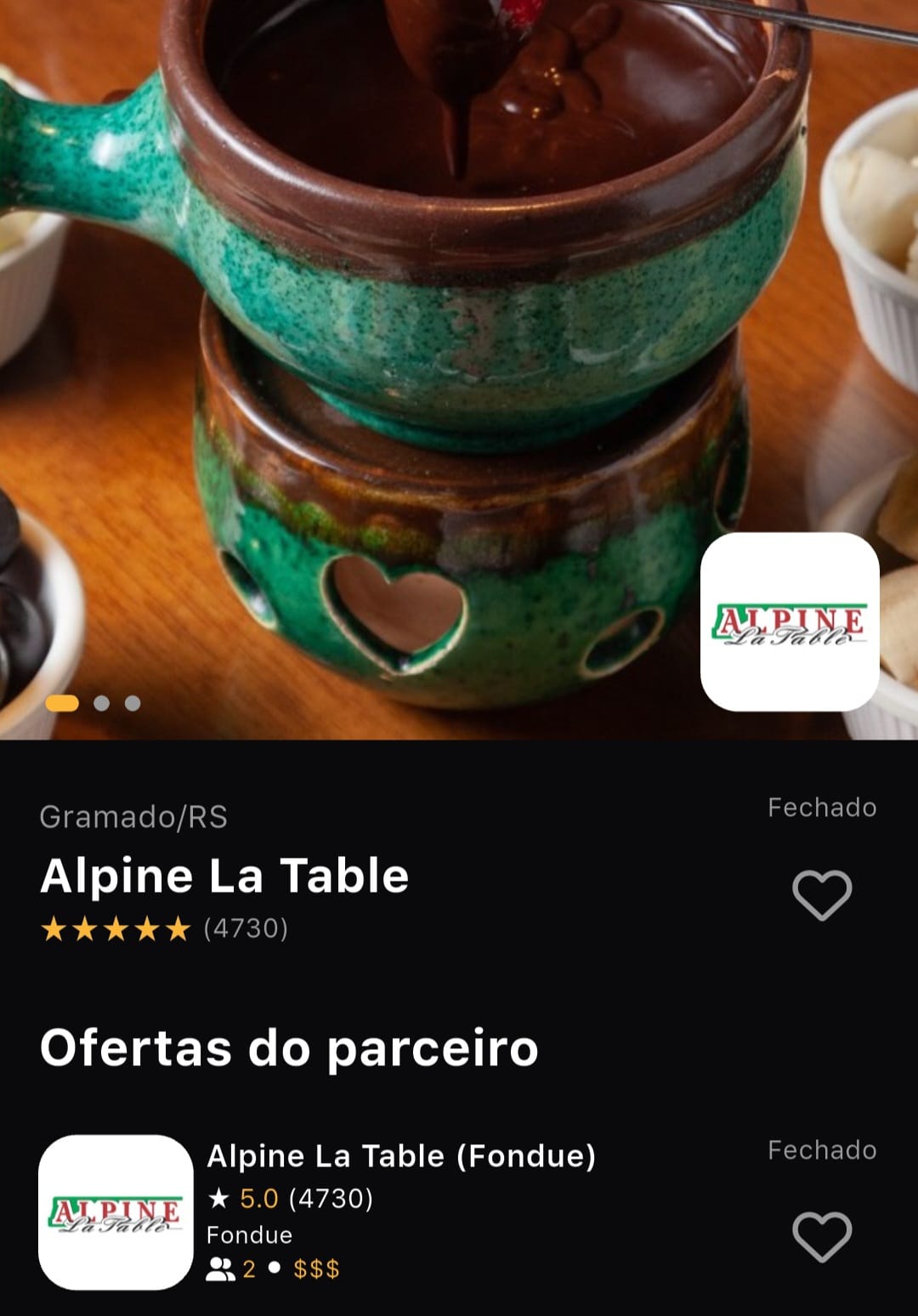 Alpine La Table - o "1º Fondue de Gramado". Onde comer fondue em Gramado com Prime Gourmet