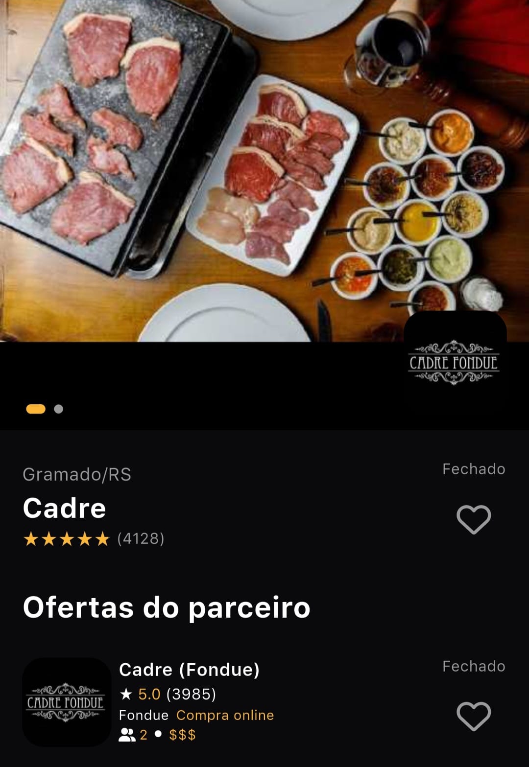 Cadre Fondue - o "1º Fondue de Gramado". Onde comer fondue em Gramado com Prime Gourmet
