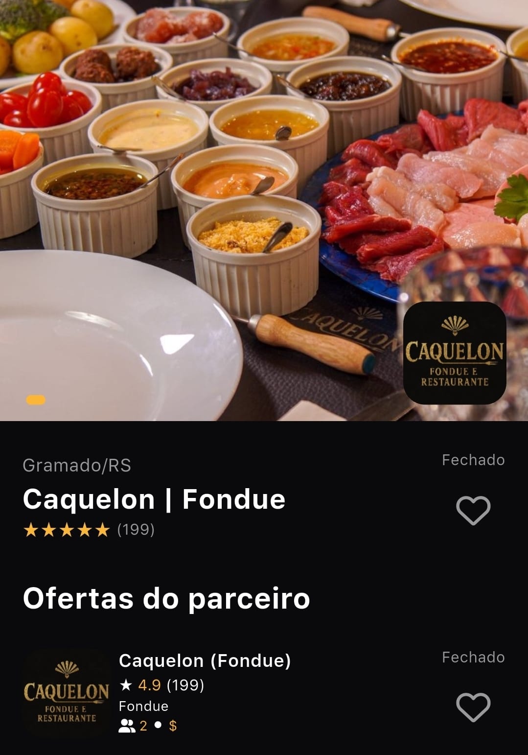 Caquelon - o "1º Fondue de Gramado". Onde comer fondue em Gramado com Prime Gourmet