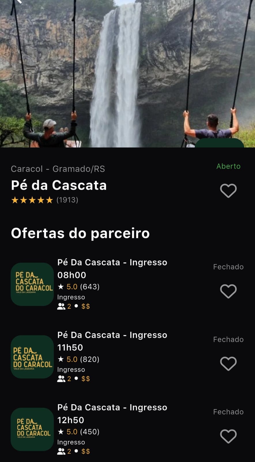 Cascata do Caracol / Parque do Caracol com Prime Gourmet