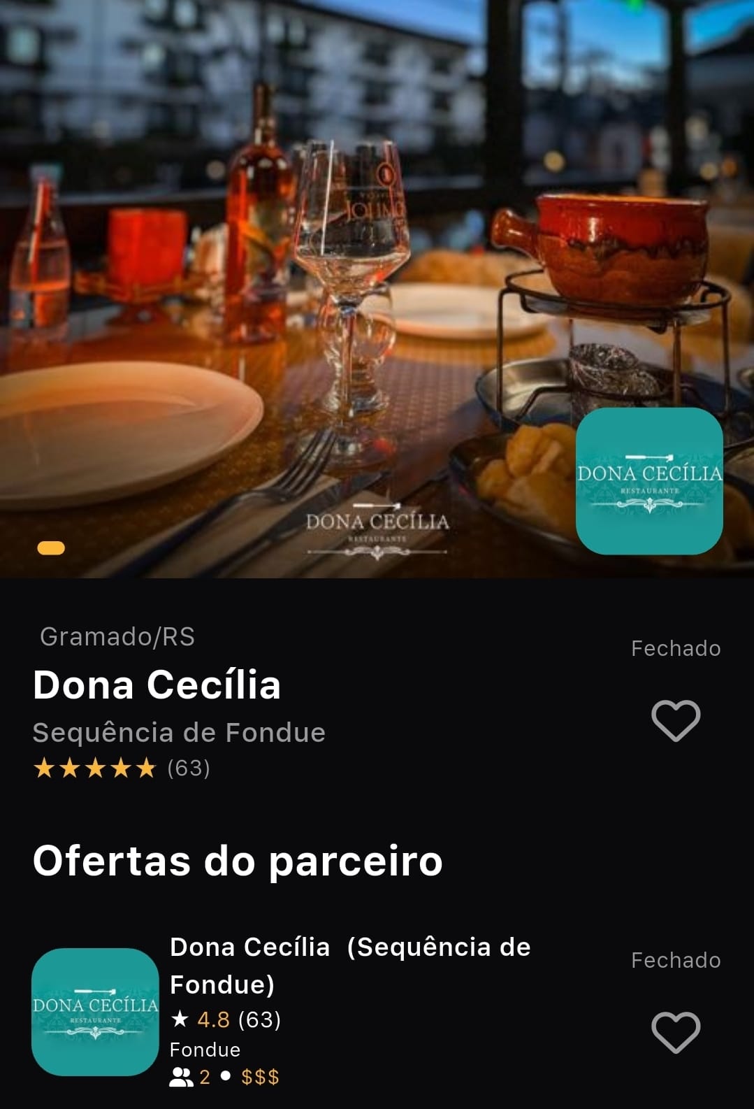 Fondue Dona Cecília - o "1º Fondue de Gramado". Onde comer fondue em Gramado com Prime Gourmet