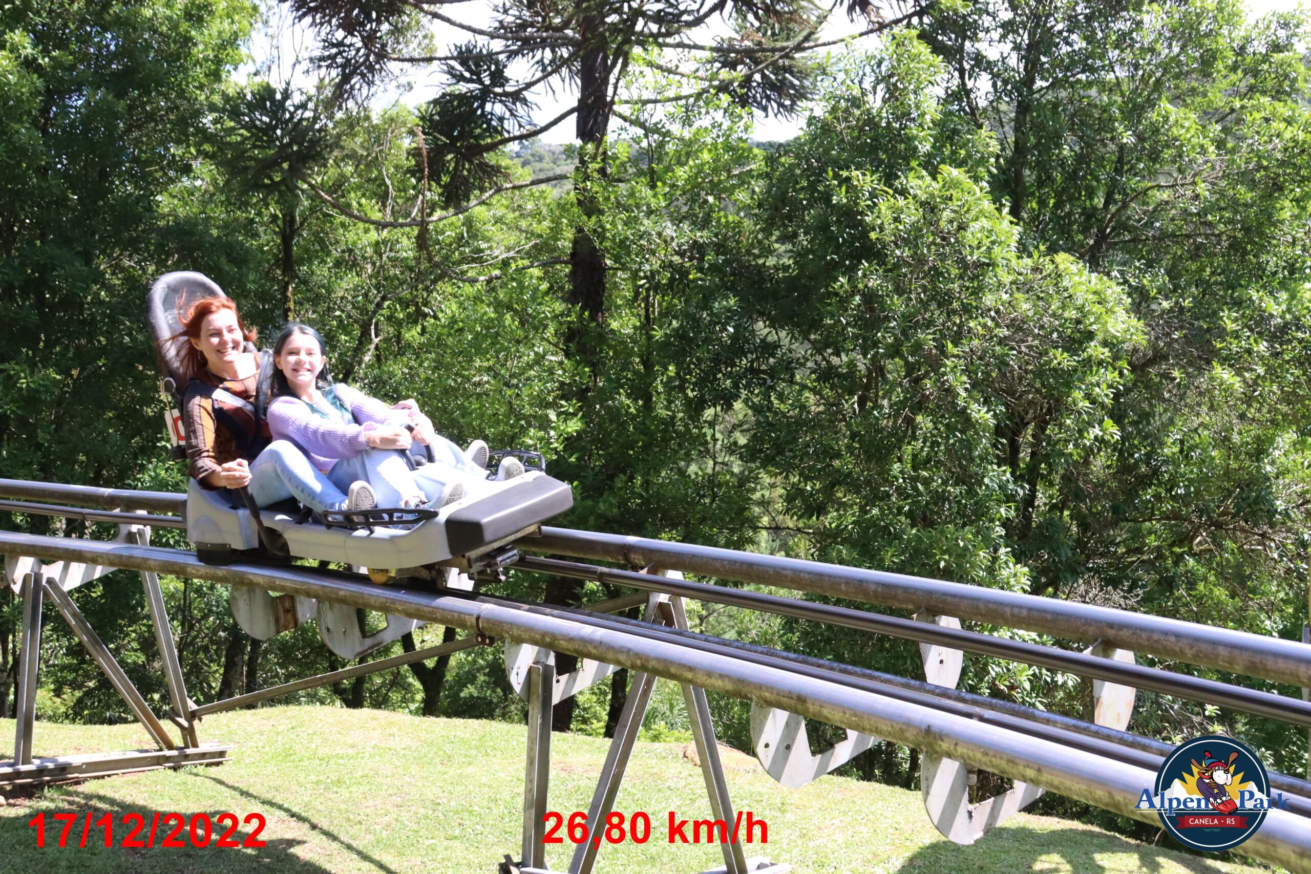 Trenó da Montanha no Alpen Park