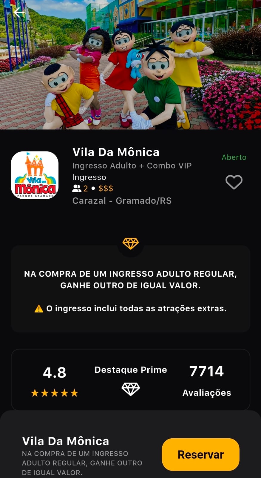 Vila da Mônica em Gramado